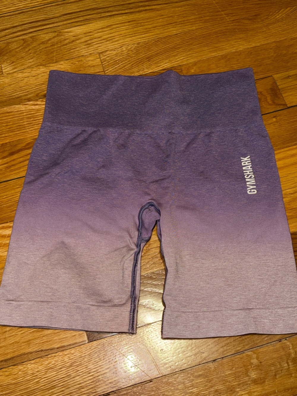 Gymshark Purple Ombre High-Waist Seamless Shorts